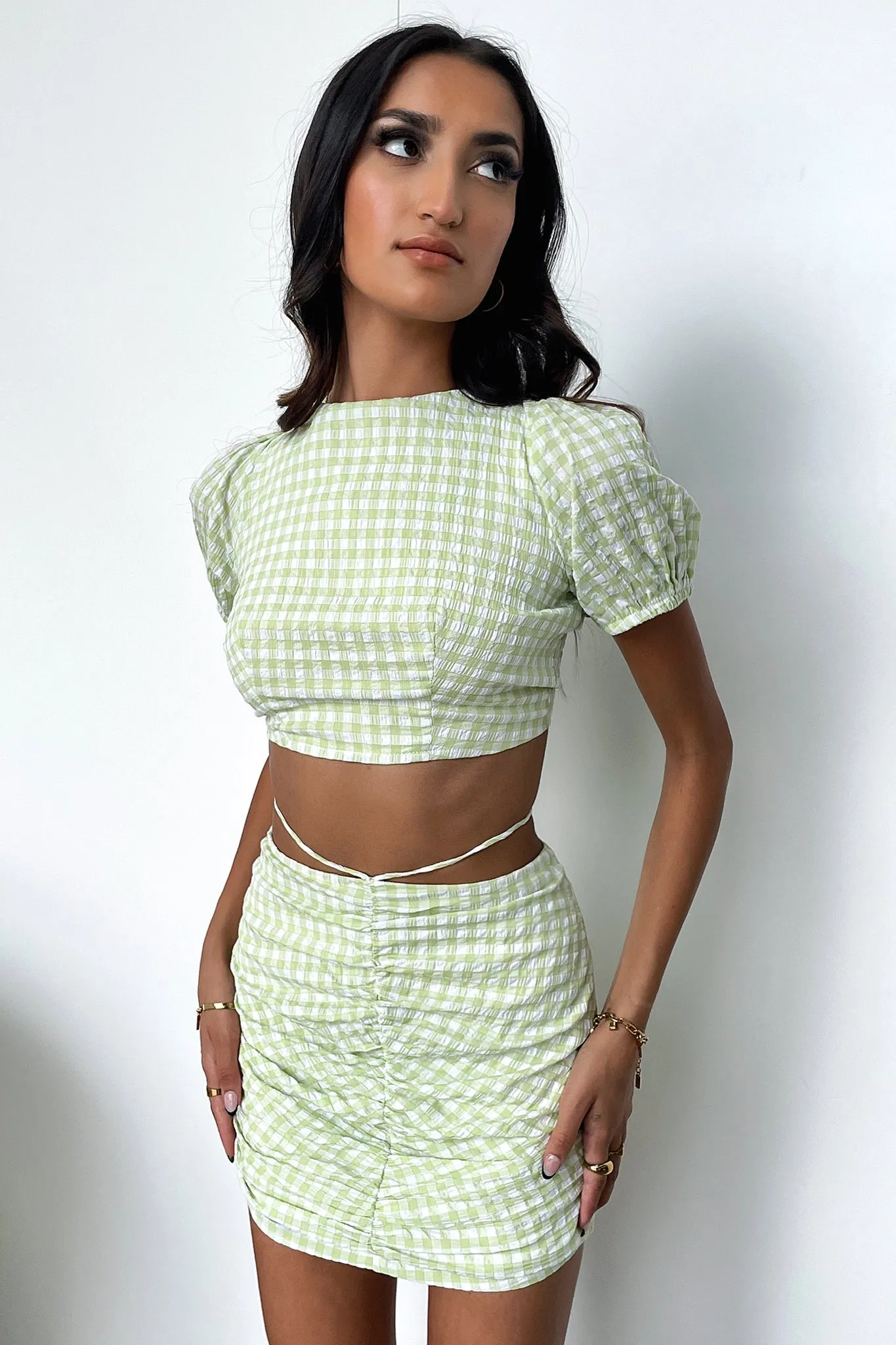 Gabby Crop - Green sold by Thats So Fetch product image thumbnail 5