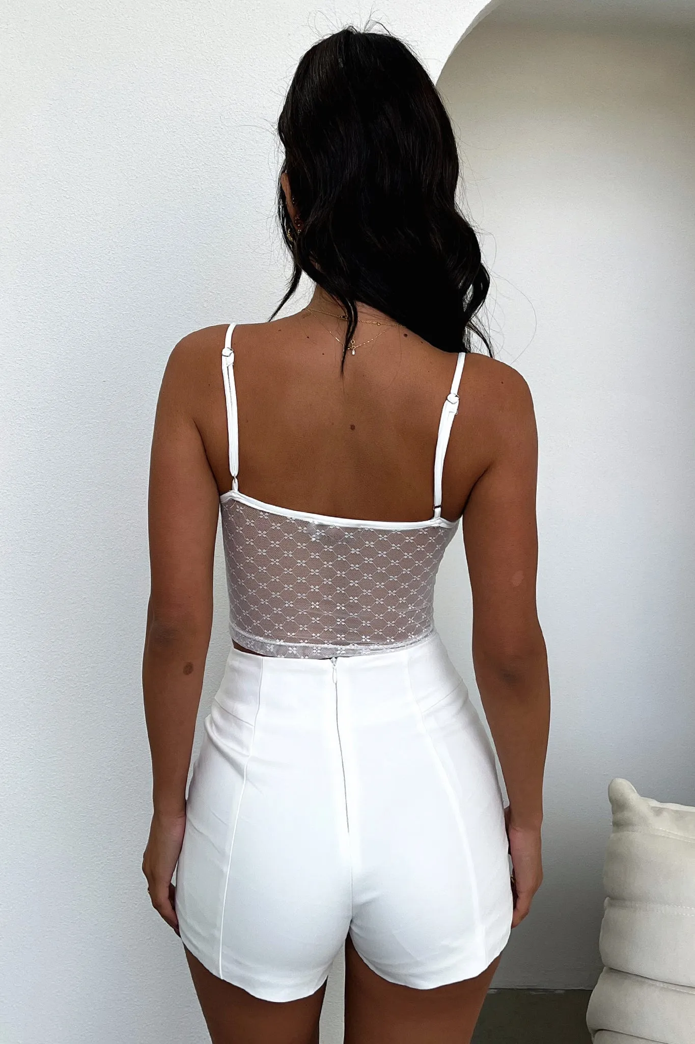 Kacey Crop - White sold by Thats So Fetch product image thumbnail 5
