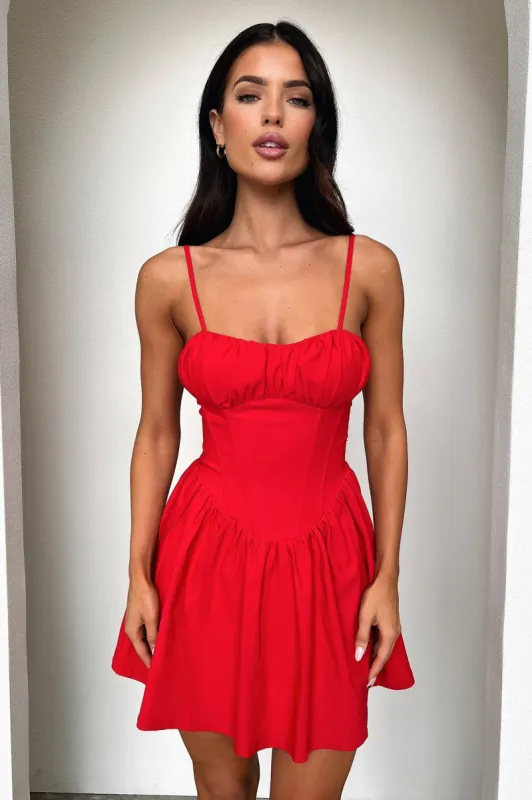 Zanaya Dress - Red sold by Thats So Fetch