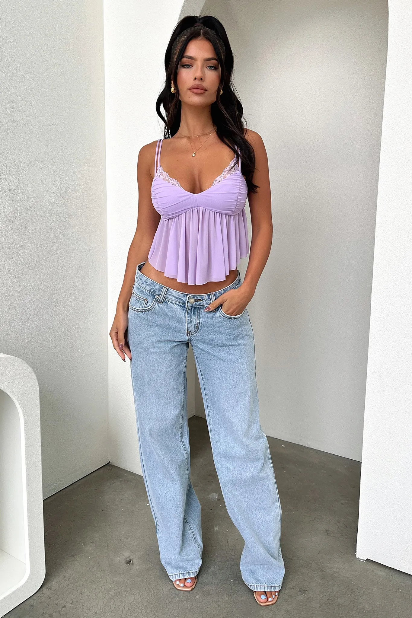 Alaria Crop - Lilac sold by Thats So Fetch product image thumbnail 4