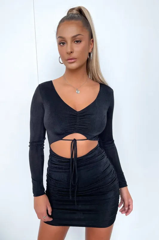 Adriana Dress - Black sold by Thats So Fetch