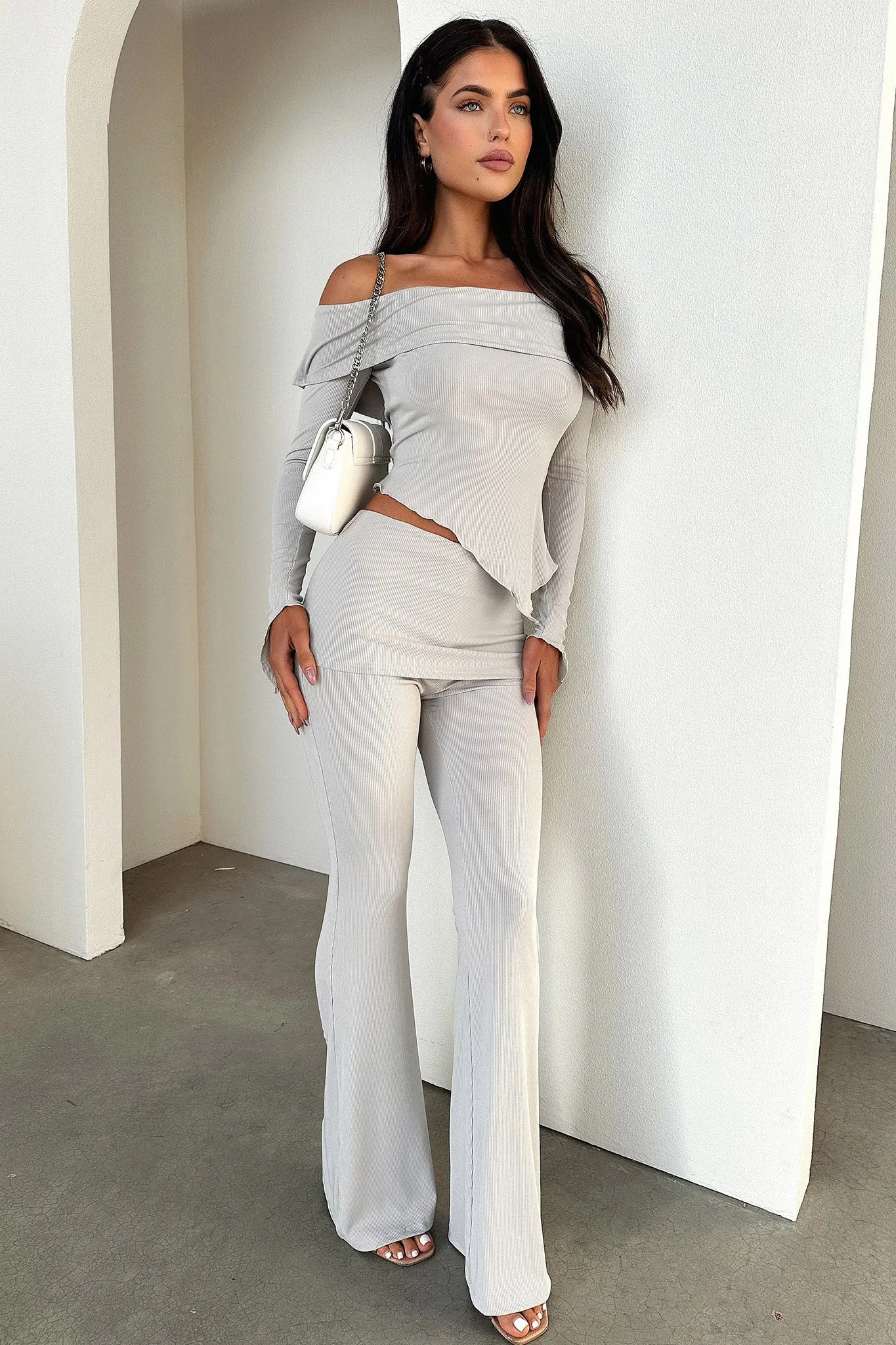 Aniston Pants - Grey sold by Thats So Fetch product image thumbnail 4