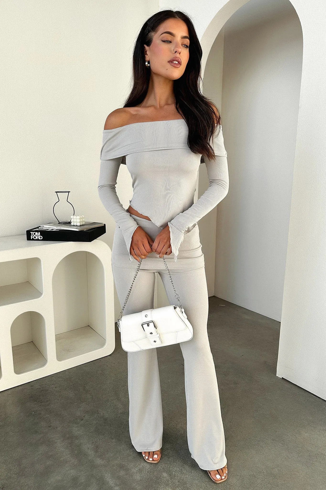 Aniston Pants - Grey sold by Thats So Fetch product image thumbnail 3