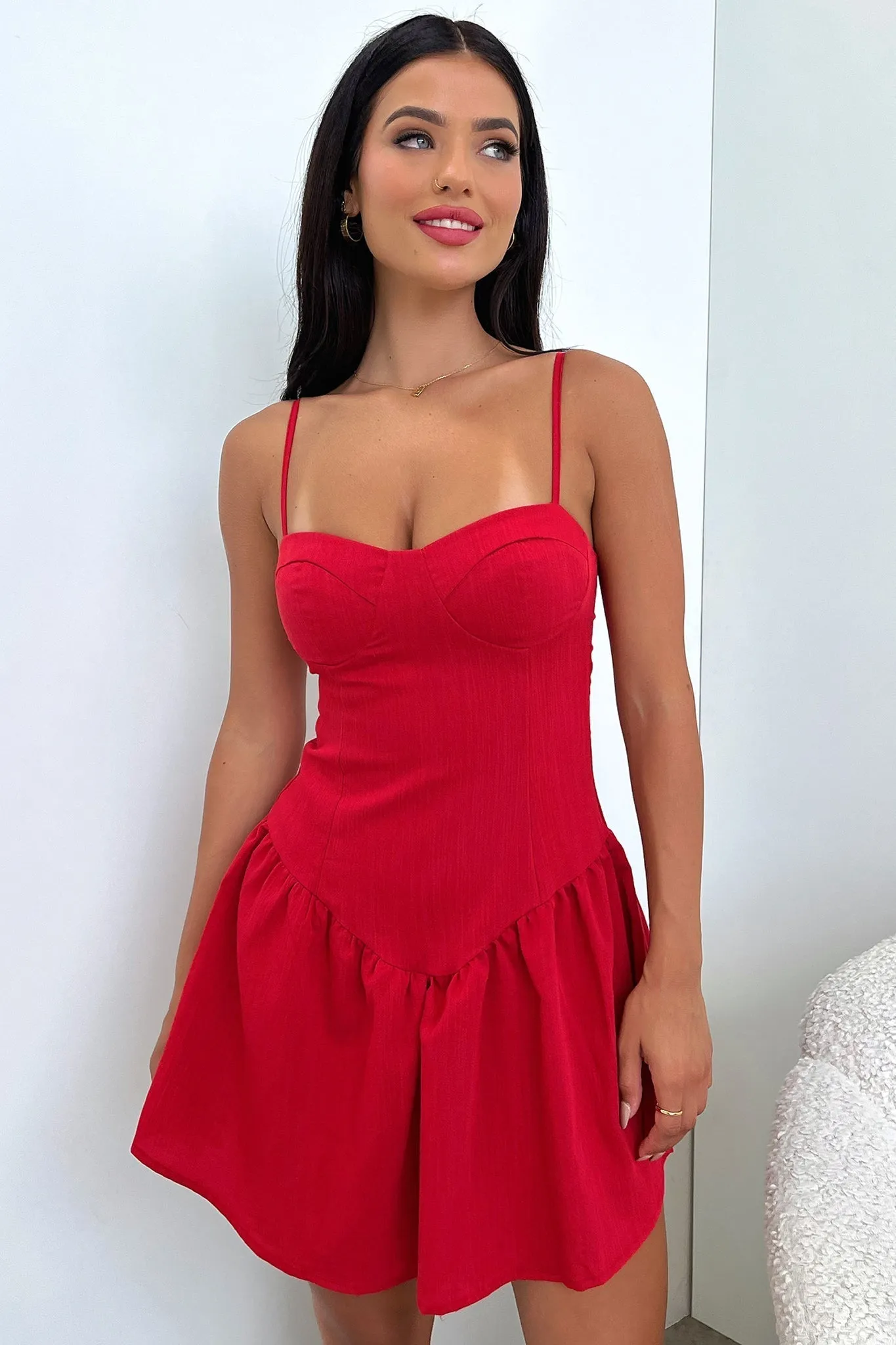 Lahana Dress - Red sold by Thats So Fetch product image thumbnail 3
