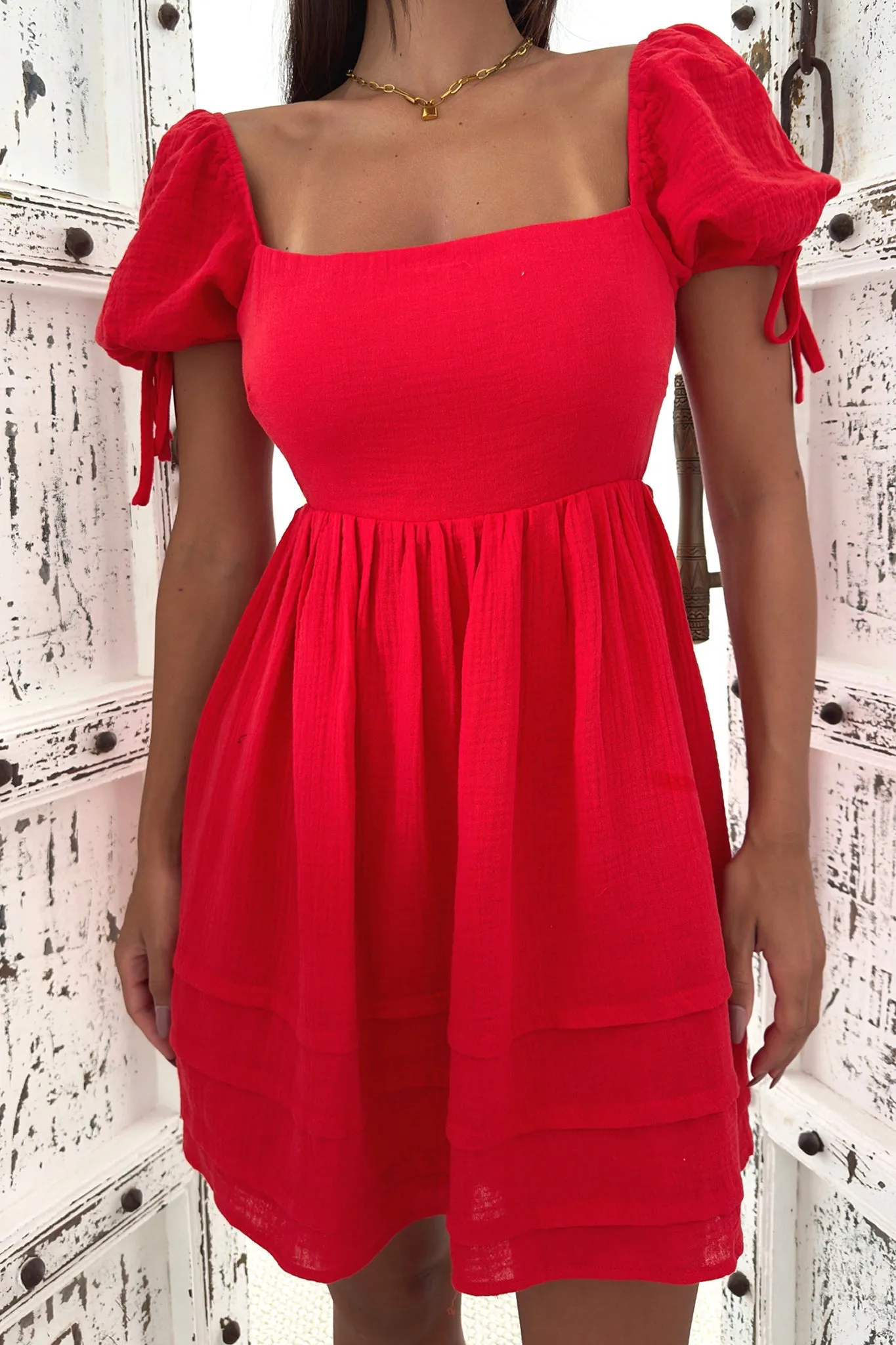 Missy Dress - Red sold by Thats So Fetch product image thumbnail 3