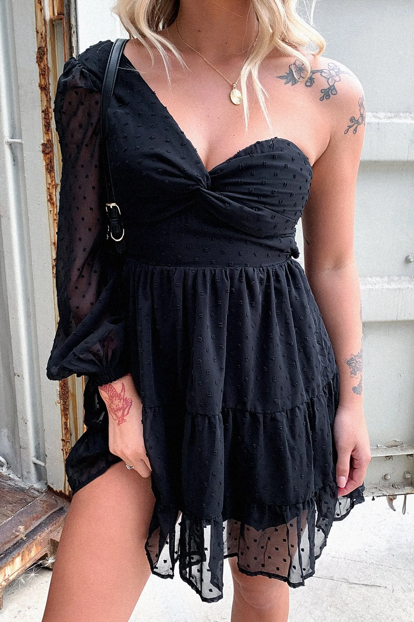 Georgia Dress - Black sold by Thats So Fetch product image thumbnail 2