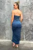 Tonic Maxi Dress - Steel Blue sold by Thats So Fetch