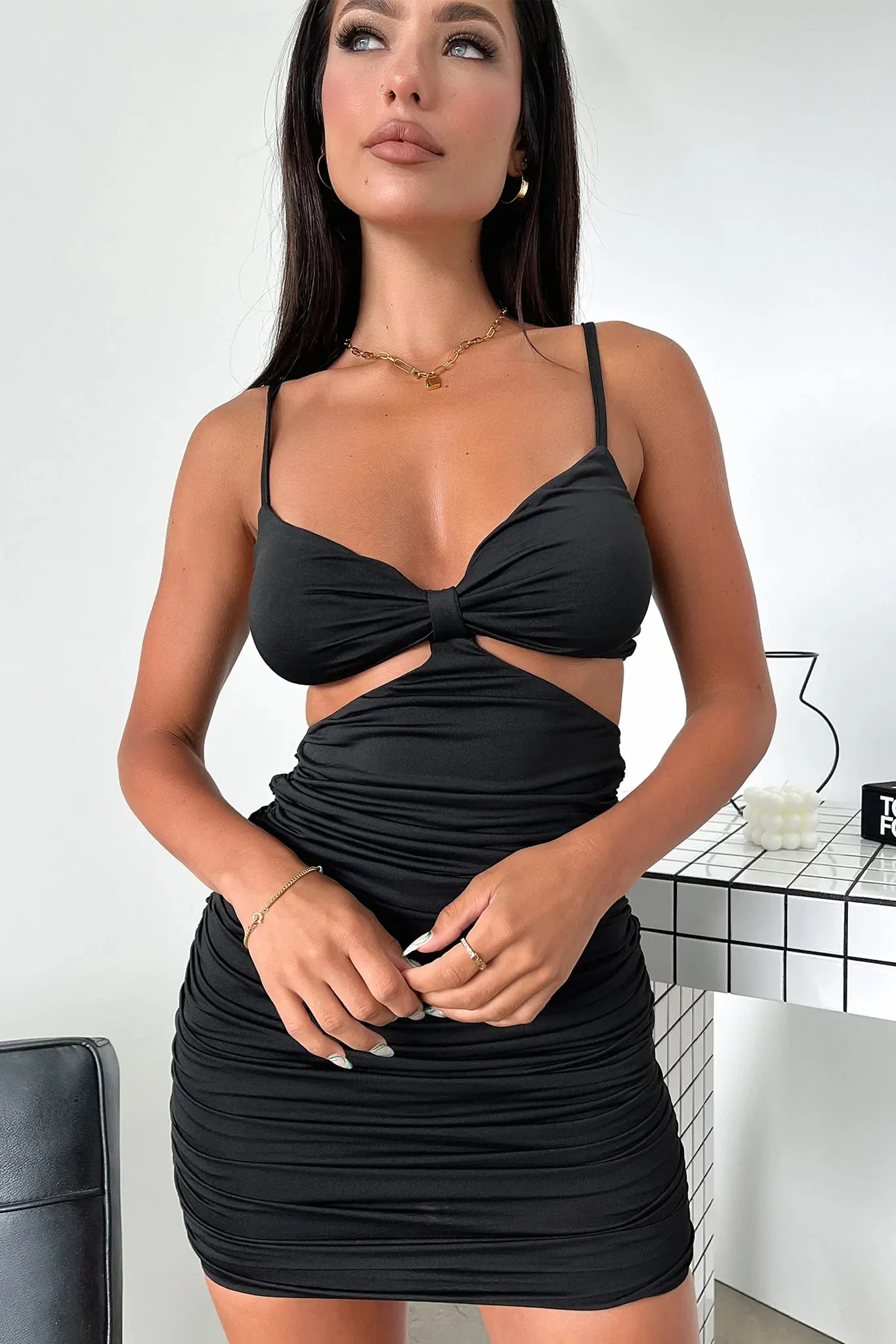 Armanii Dress - Black sold by Thats So Fetch