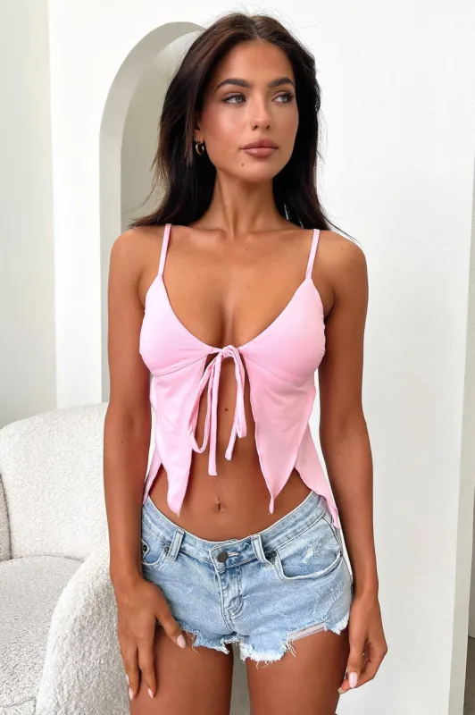 Alessandra Top - Pink sold by Thats So Fetch