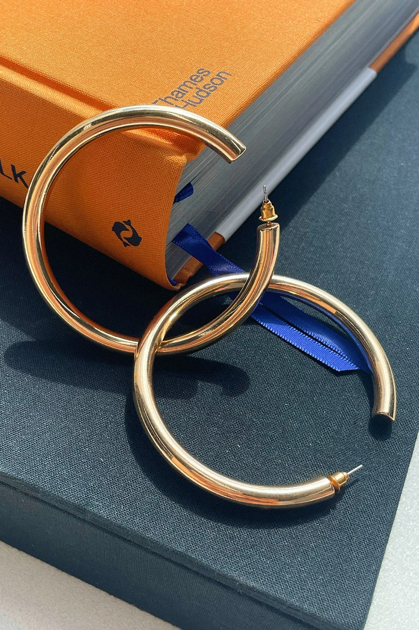 India Hoops - Gold sold by Thats So Fetch product image thumbnail 5