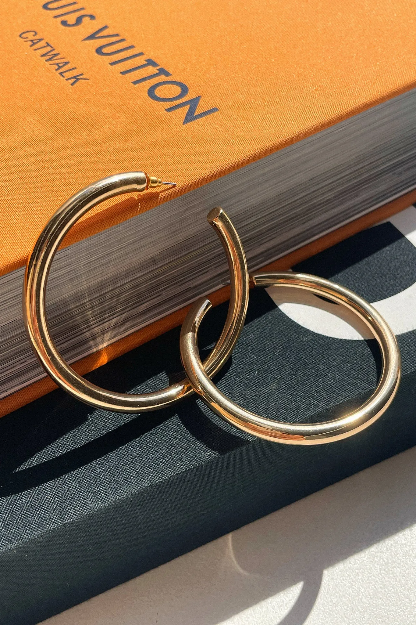 India Hoops - Gold sold by Thats So Fetch product image thumbnail 2