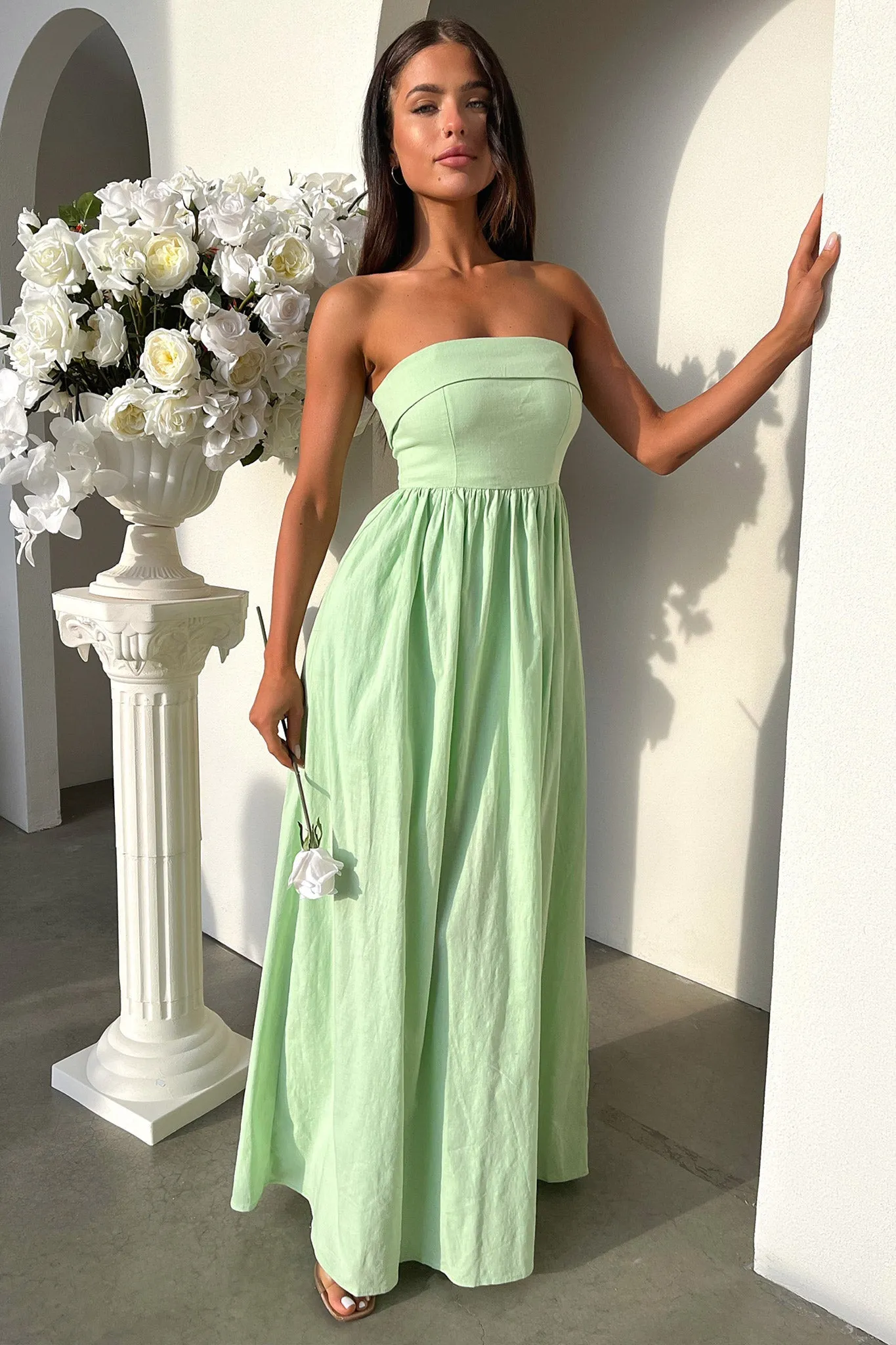 Cornell Maxi Dress - Sage sold by Thats So Fetch