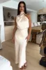Santorini Maxi Dress - Champagne sold by Thats So Fetch