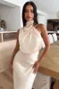 Santorini Maxi Dress - Champagne sold by Thats So Fetch
