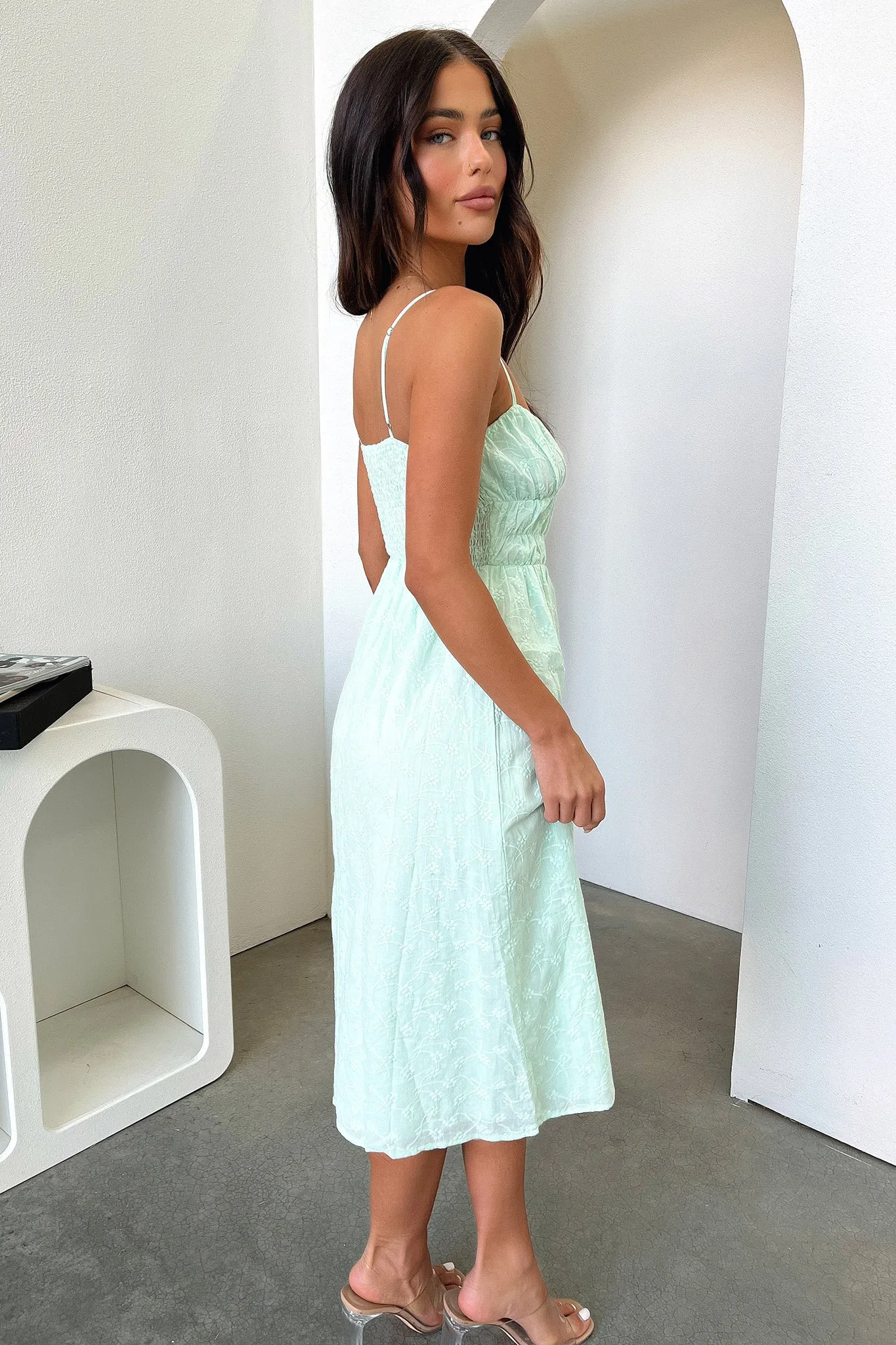 Mik Midi Dress - Sage sold by Thats So Fetch product image thumbnail 4