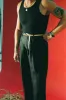 Black perforated vest / undershirt / tank (2pcs) sold by Scott Fraser Collection