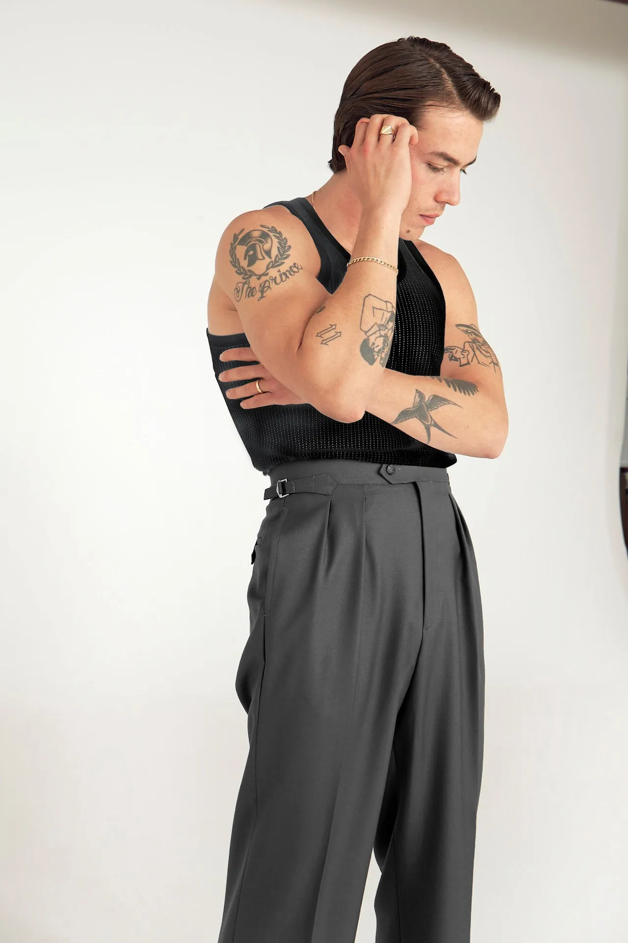 Perforated vest / tank sold by Scott Fraser Collection product image thumbnail 5