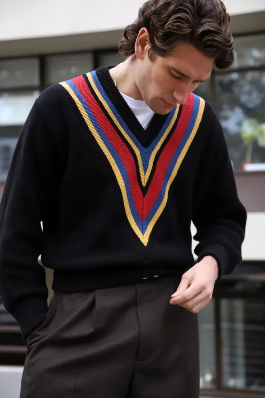 Black Berkeley sweater sold by Scott Fraser Collection