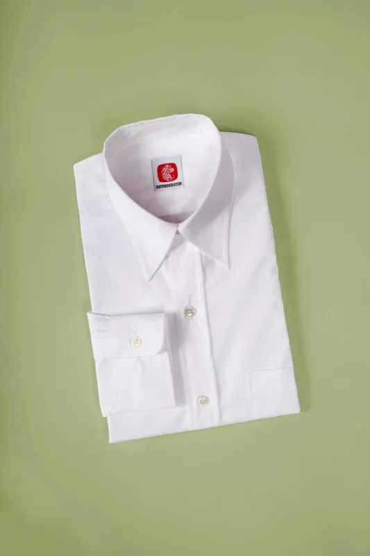 Fraser spearpoint dress shirt sold by Scott Fraser Collection