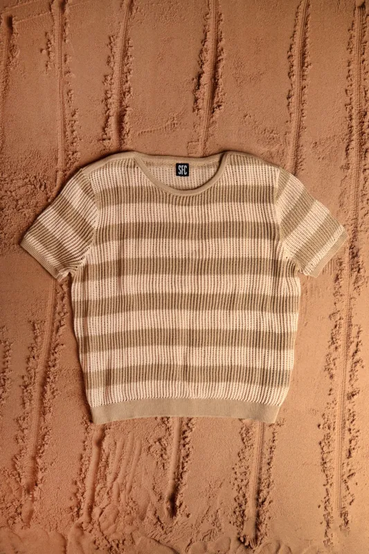 Net knit top made by Scott Fraser Collection