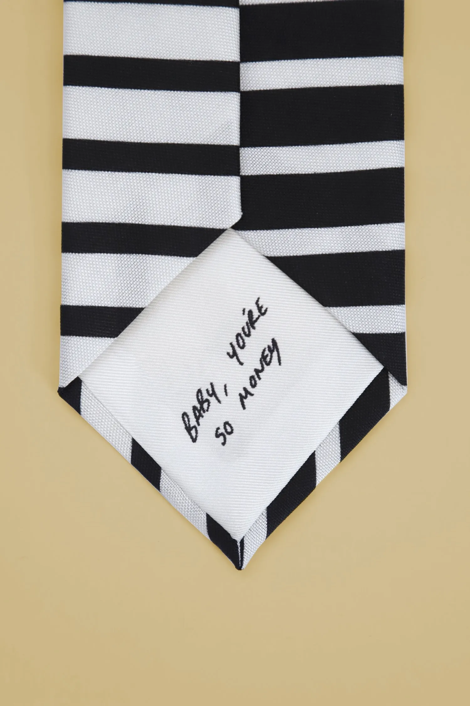 Geometric silk tie sold by Scott Fraser Collection product image thumbnail 4