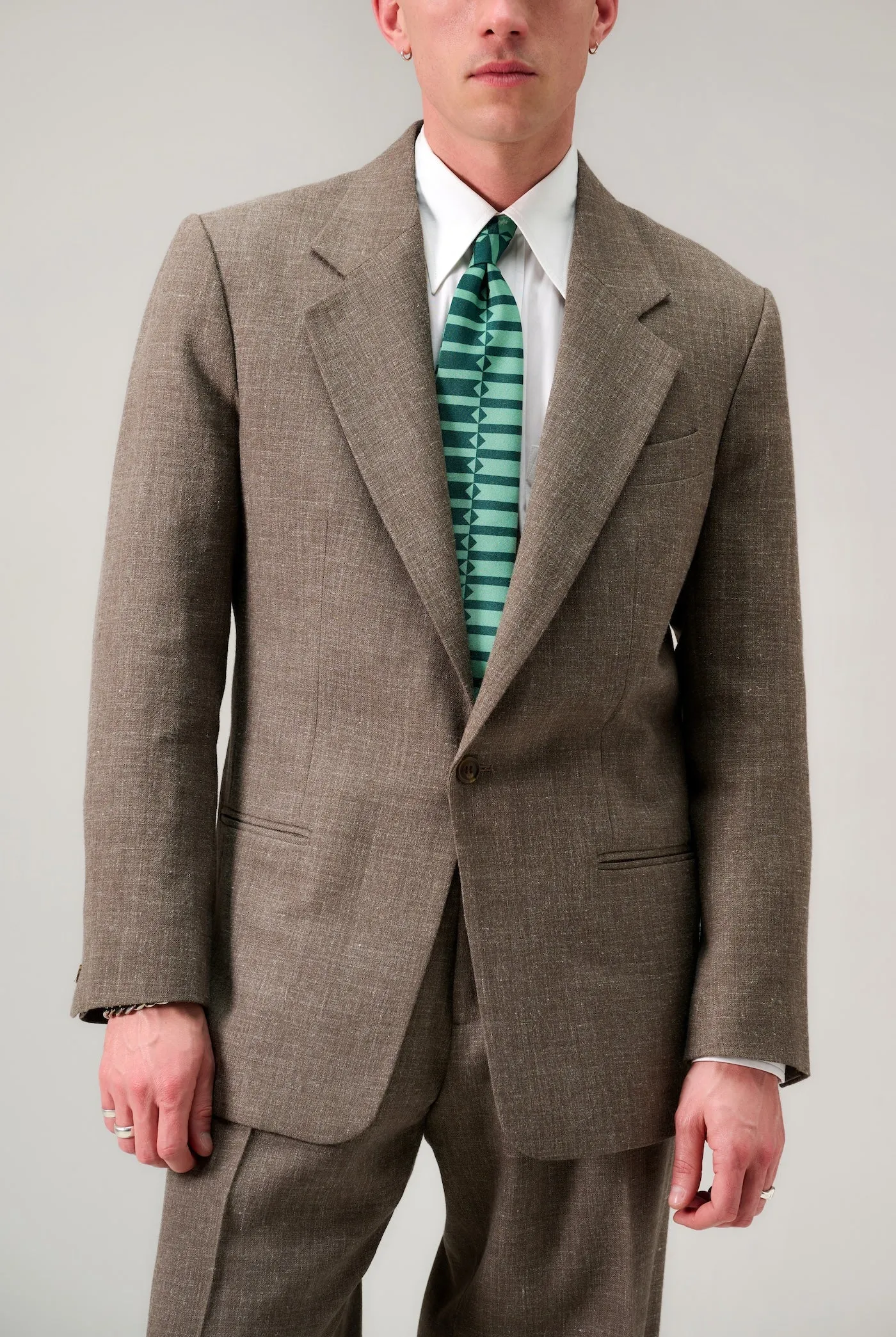 Gene single-breasted suit jacket sold by Scott Fraser Collection product image thumbnail 3