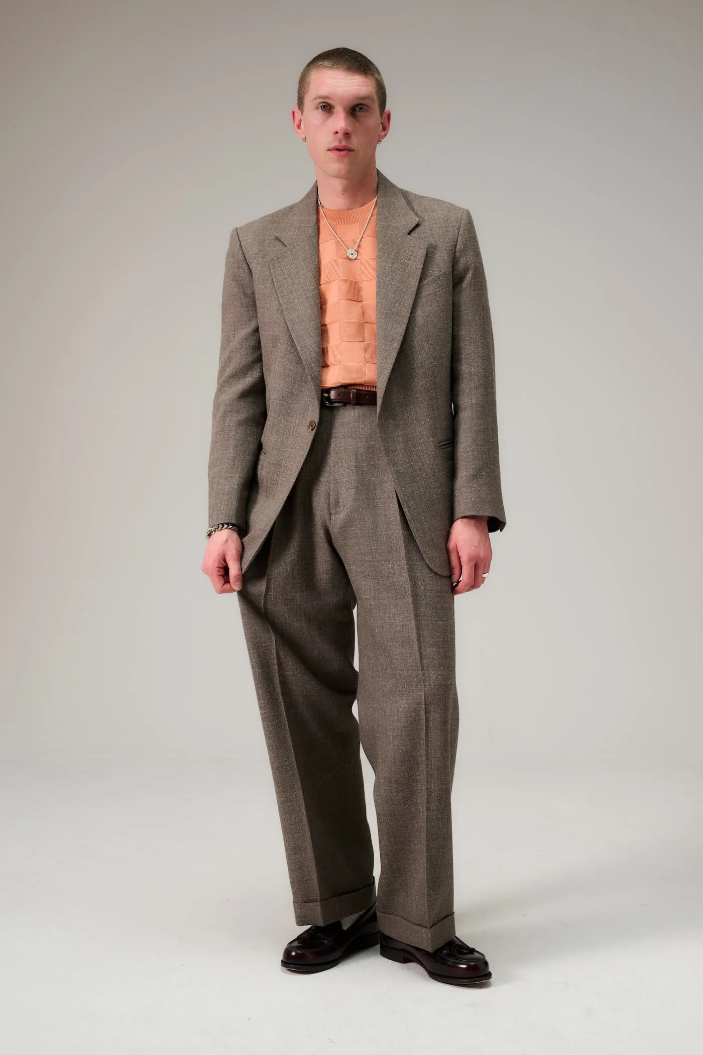 Gene single-breasted suit jacket sold by Scott Fraser Collection product image thumbnail 4