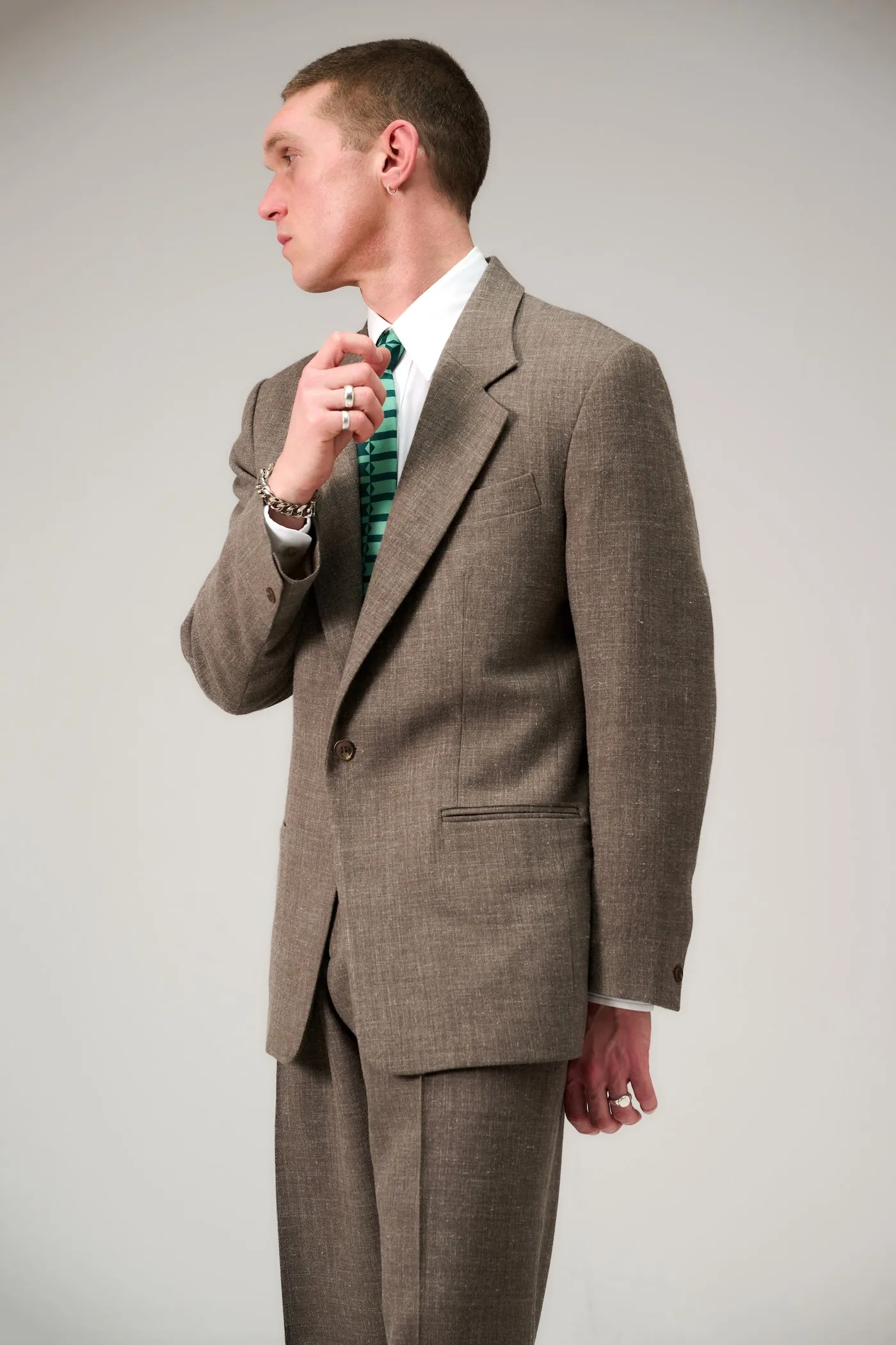 Gene single-breasted suit jacket sold by Scott Fraser Collection product image thumbnail 2