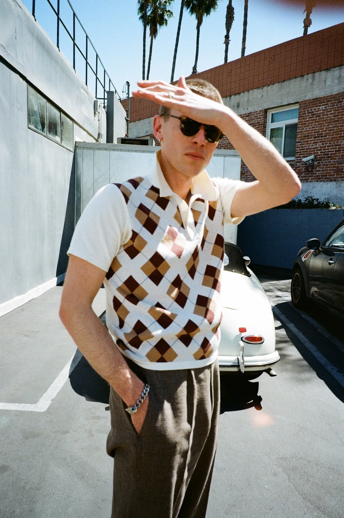Argyle polo sold by Scott Fraser Collection product image thumbnail 5