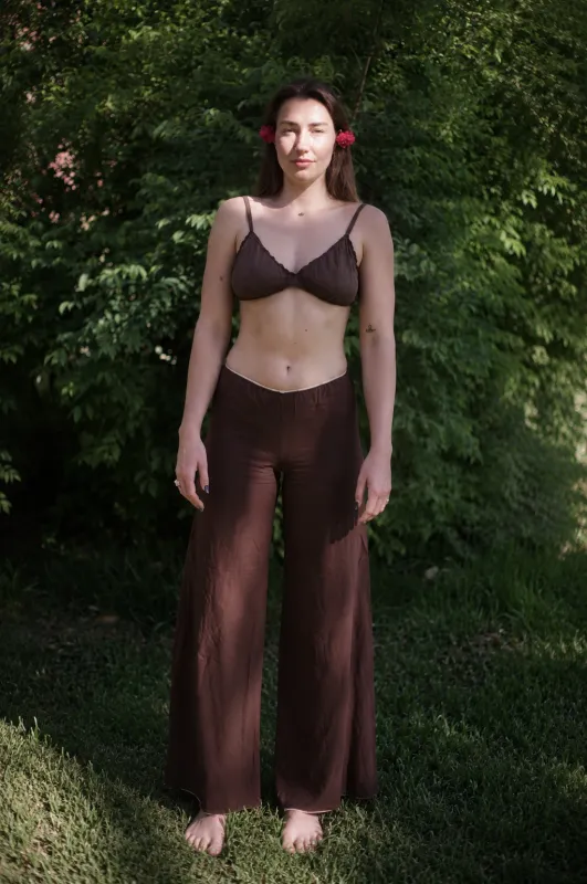 Alana Pants in Botanical Dyed made by Sabia