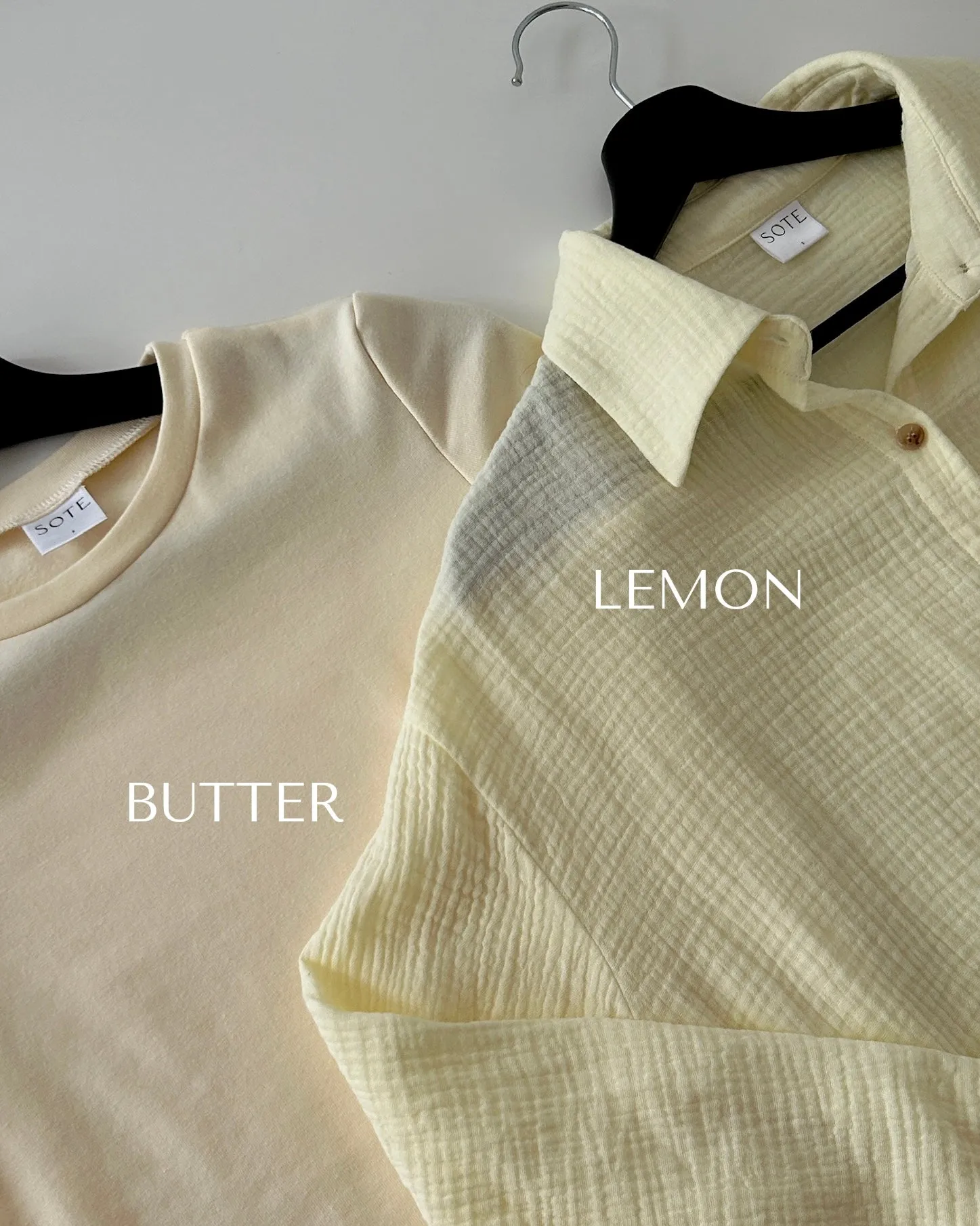 Coastal Shirt // Lemon sold by SOTE the Label product image thumbnail 3