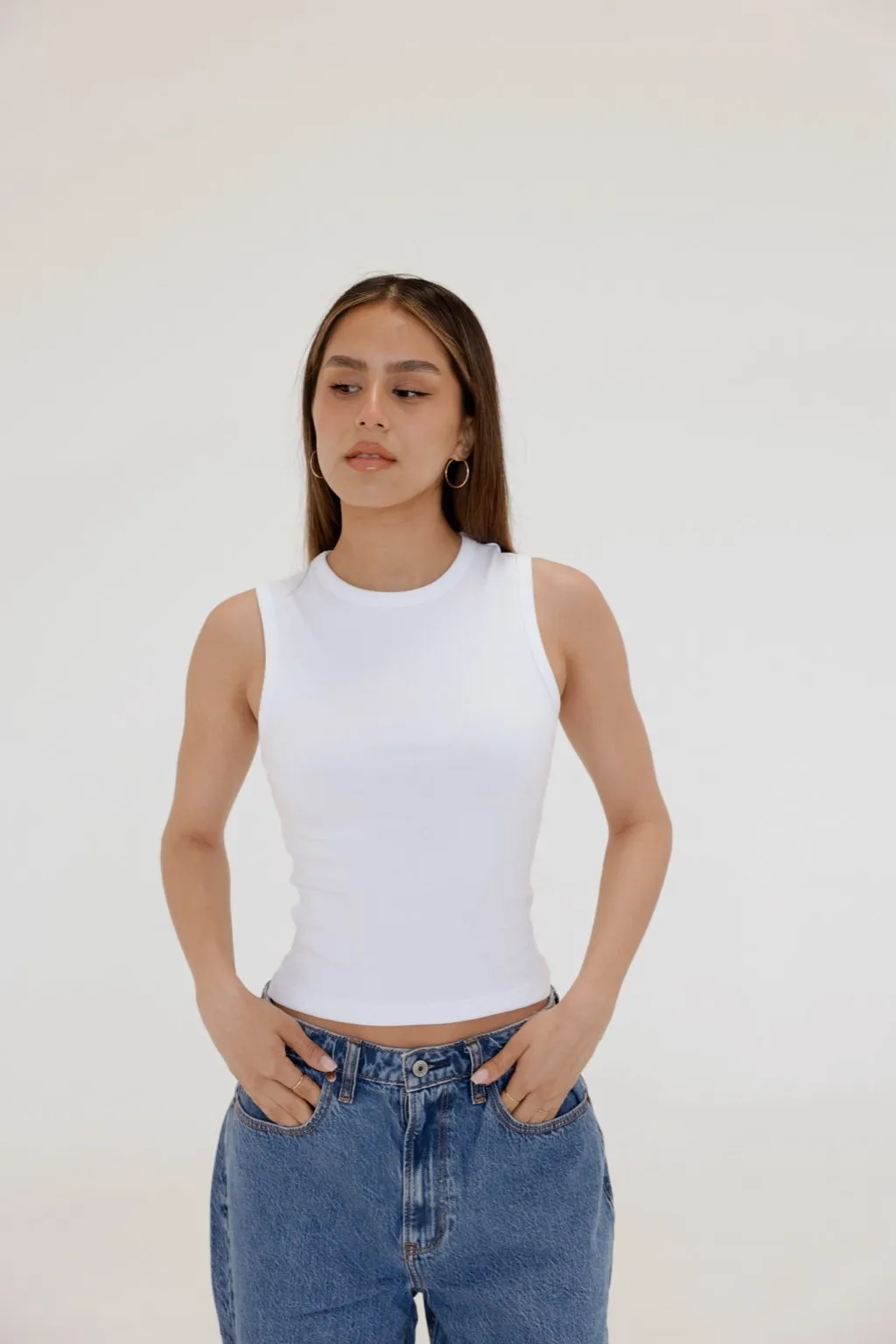 MUSCLE TANK // CLOUD sold by SOTE the Label product image thumbnail 3