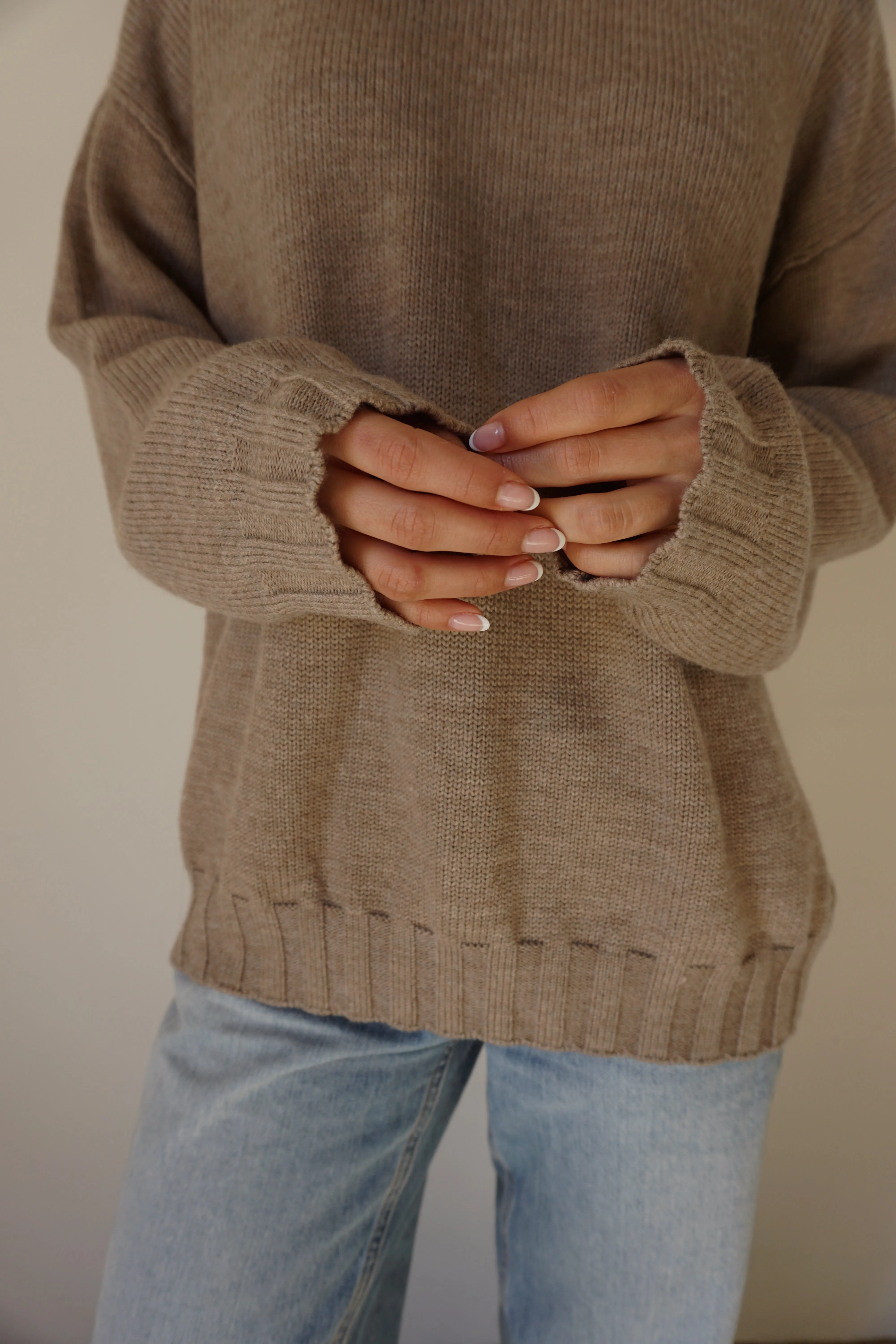 MOCK KNIT // TAUPE sold by SOTE the Label product image thumbnail 3