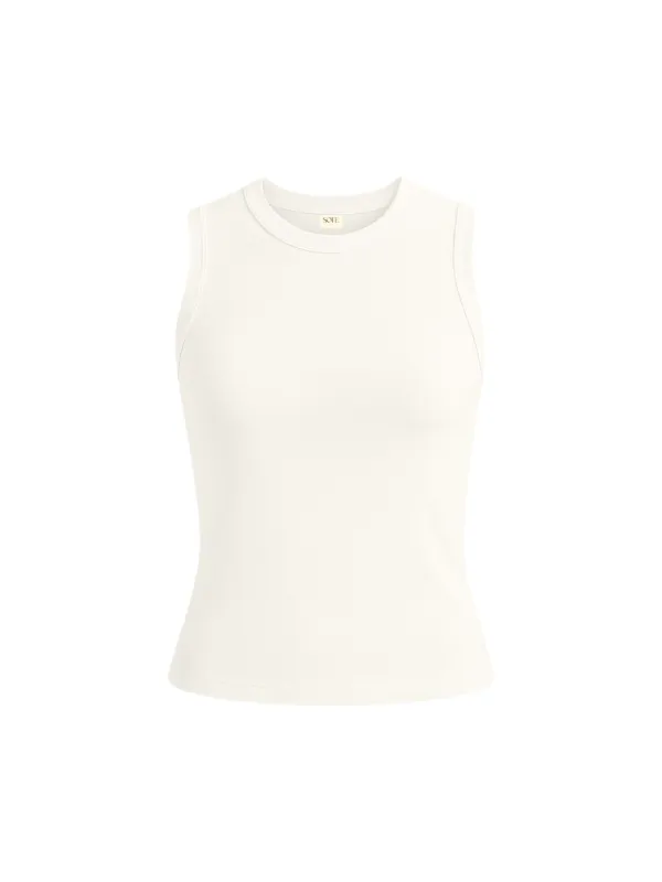 MUSCLE TANK // IVORY made by SOTE the Label