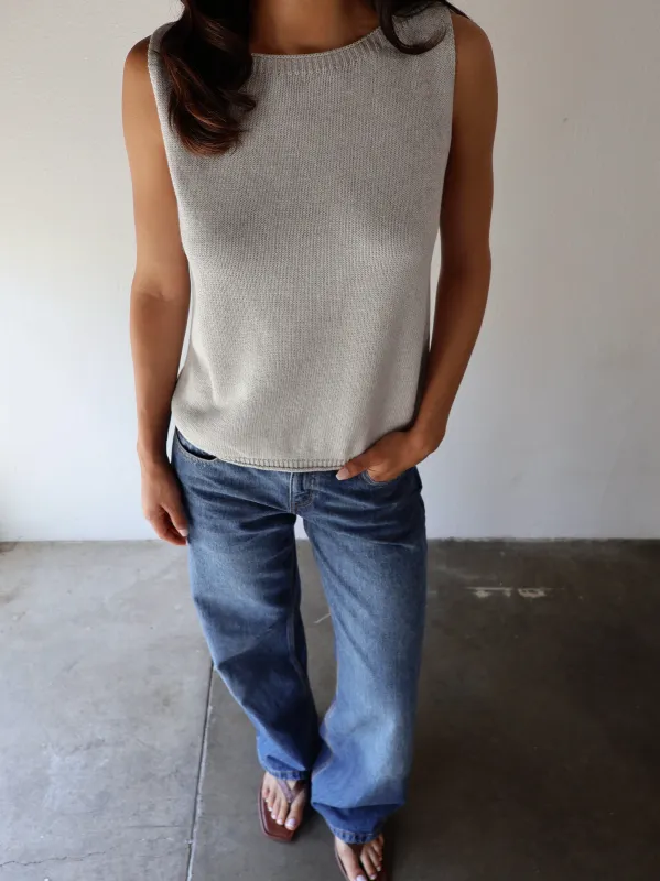 BOATNECK TANK // ASH made by SOTE the Label