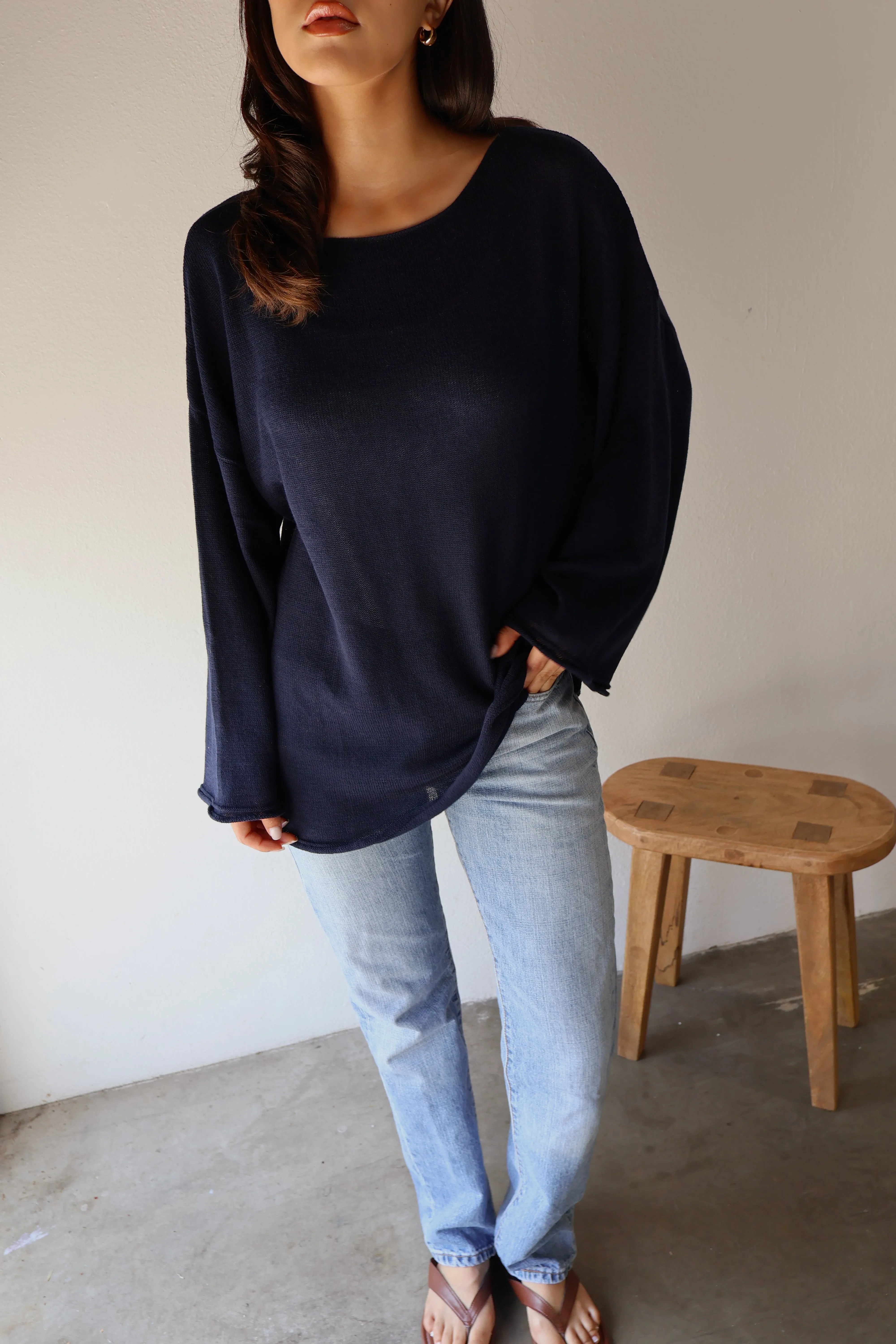 SOFTWEAR BOATNECK KNIT // IMPERIAL sold by SOTE the Label product image thumbnail 3