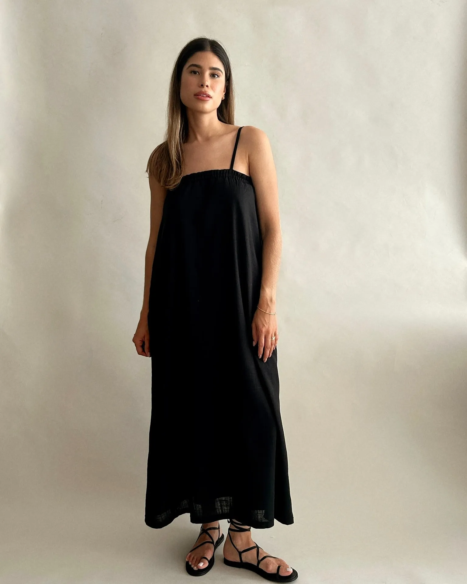 Sol Dress // Onyx sold by SOTE the Label