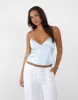 Tahani Cami Top (Sky) sold by Charcoal Clothing