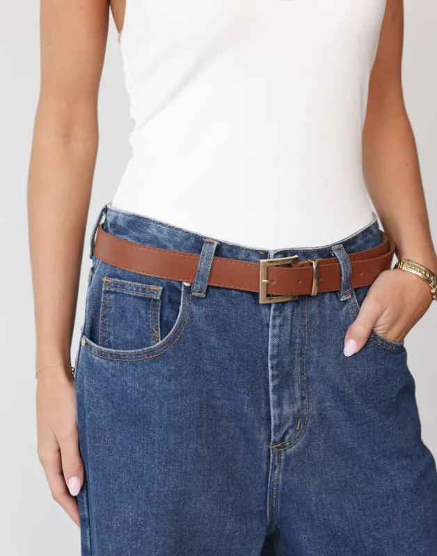 La Rosa Belt (Camel) sold by Charcoal Clothing
