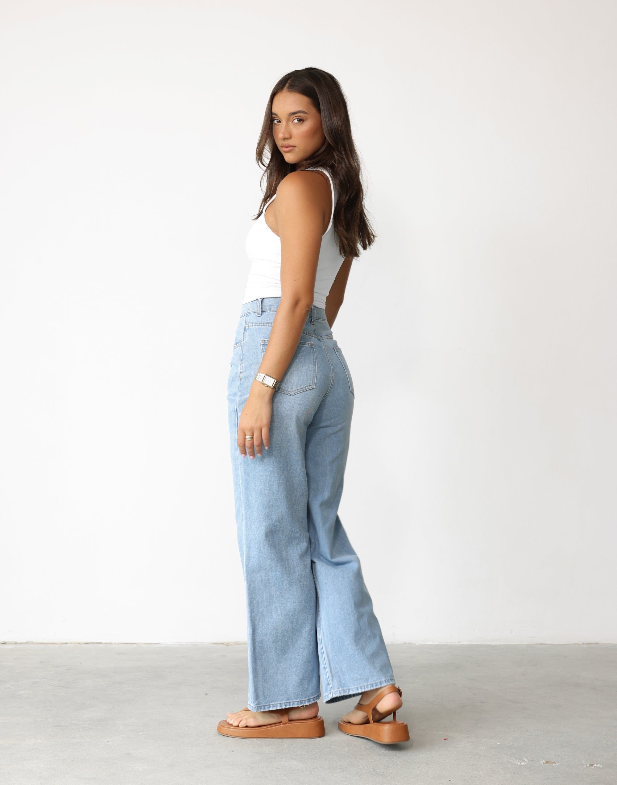 Tinah Jeans (Light Wash) sold by Charcoal Clothing product image thumbnail 5