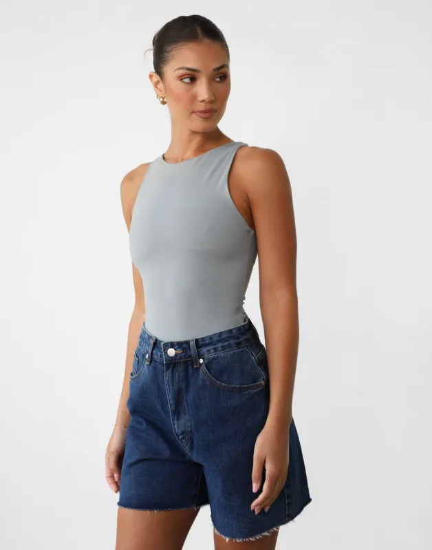 Vivid Bodysuit (Steel) sold by Charcoal Clothing