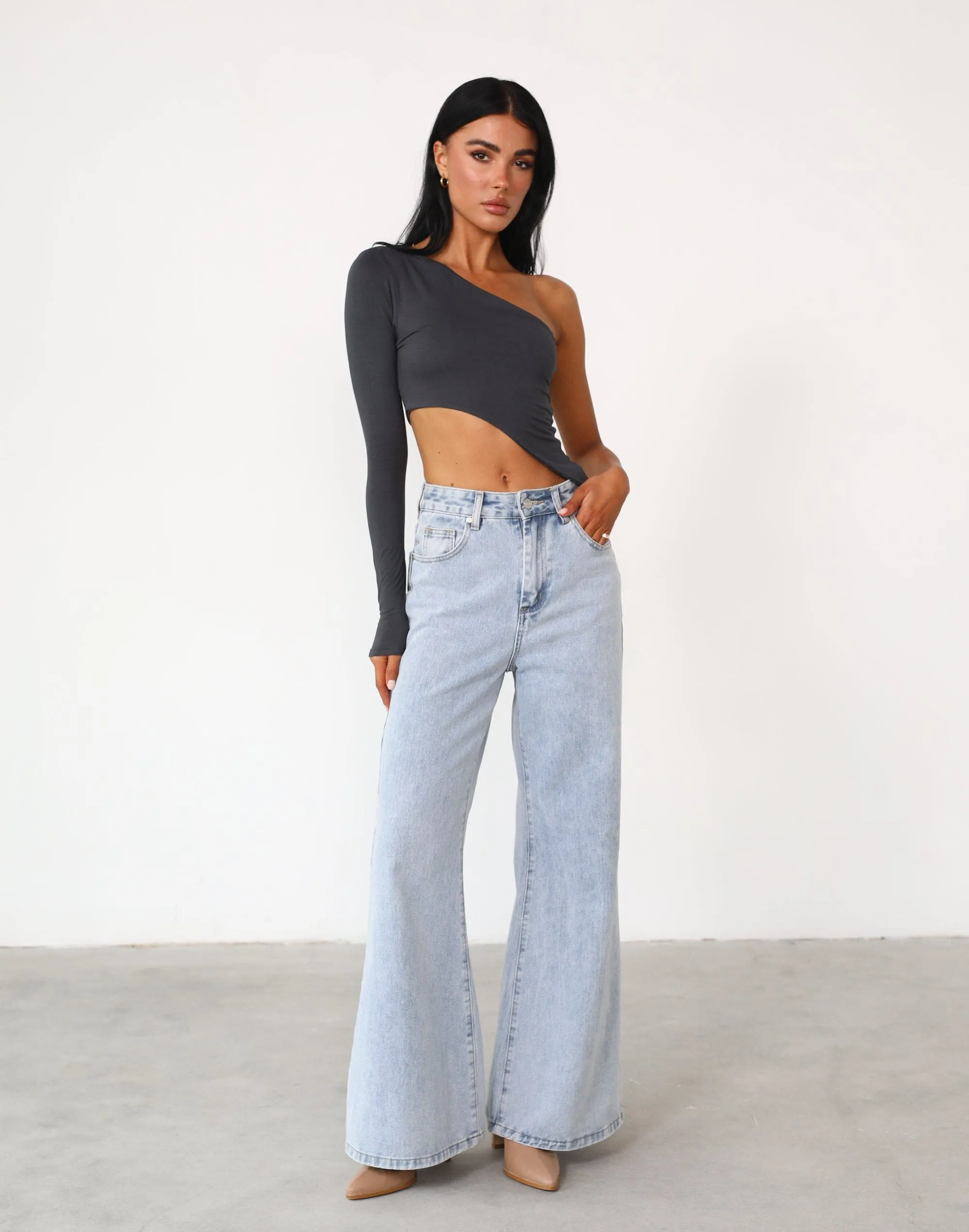 Penton Long Sleeve Top (Charcoal) sold by Charcoal Clothing product image thumbnail 2