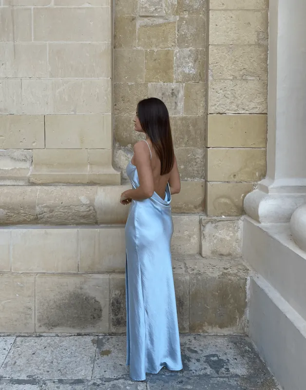 Taliah Maxi Dress (Blue) sold by Charcoal Clothing