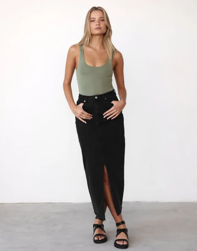 Levitate Bodysuit (Pistachio) sold by Charcoal Clothing