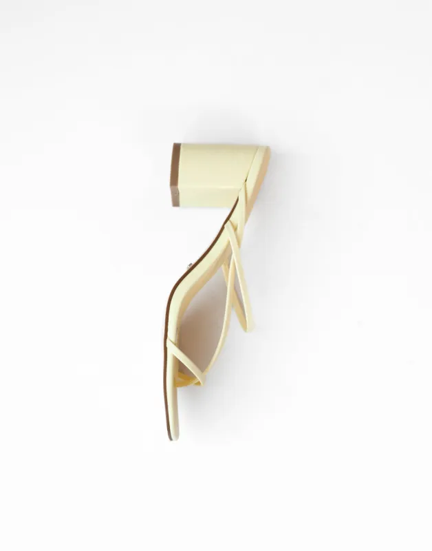 Yolani Heels (Butter) - By Billini sold by Charcoal Clothing