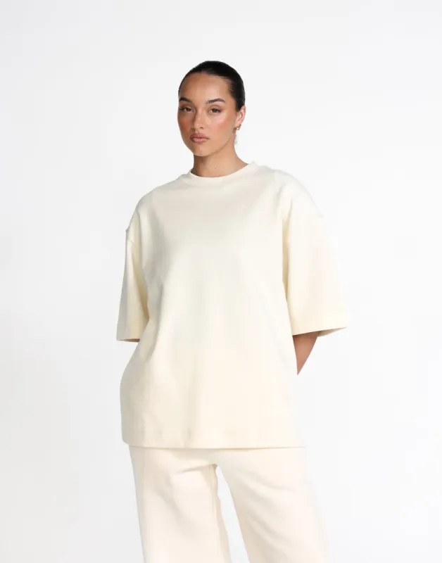 Theo T-Shirt (Milk) sold by Charcoal Clothing