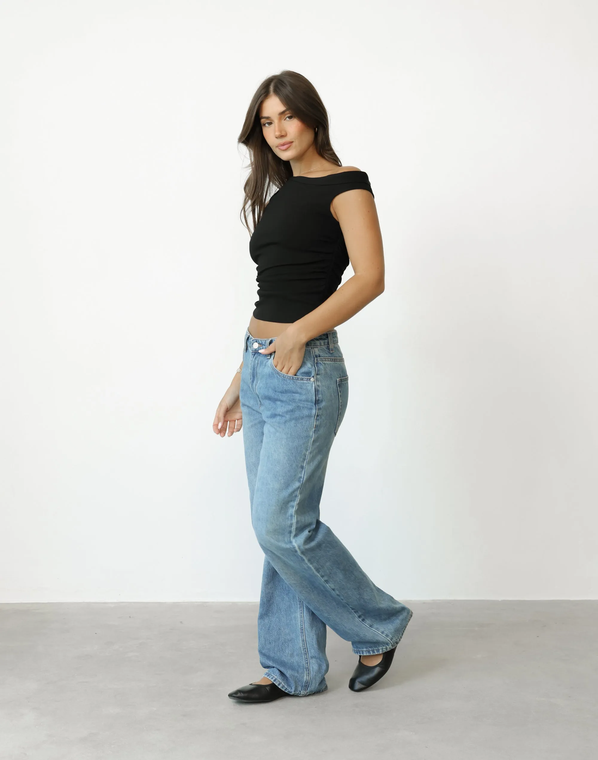 Belle-Rose Top (Black) sold by Charcoal Clothing product image thumbnail 5