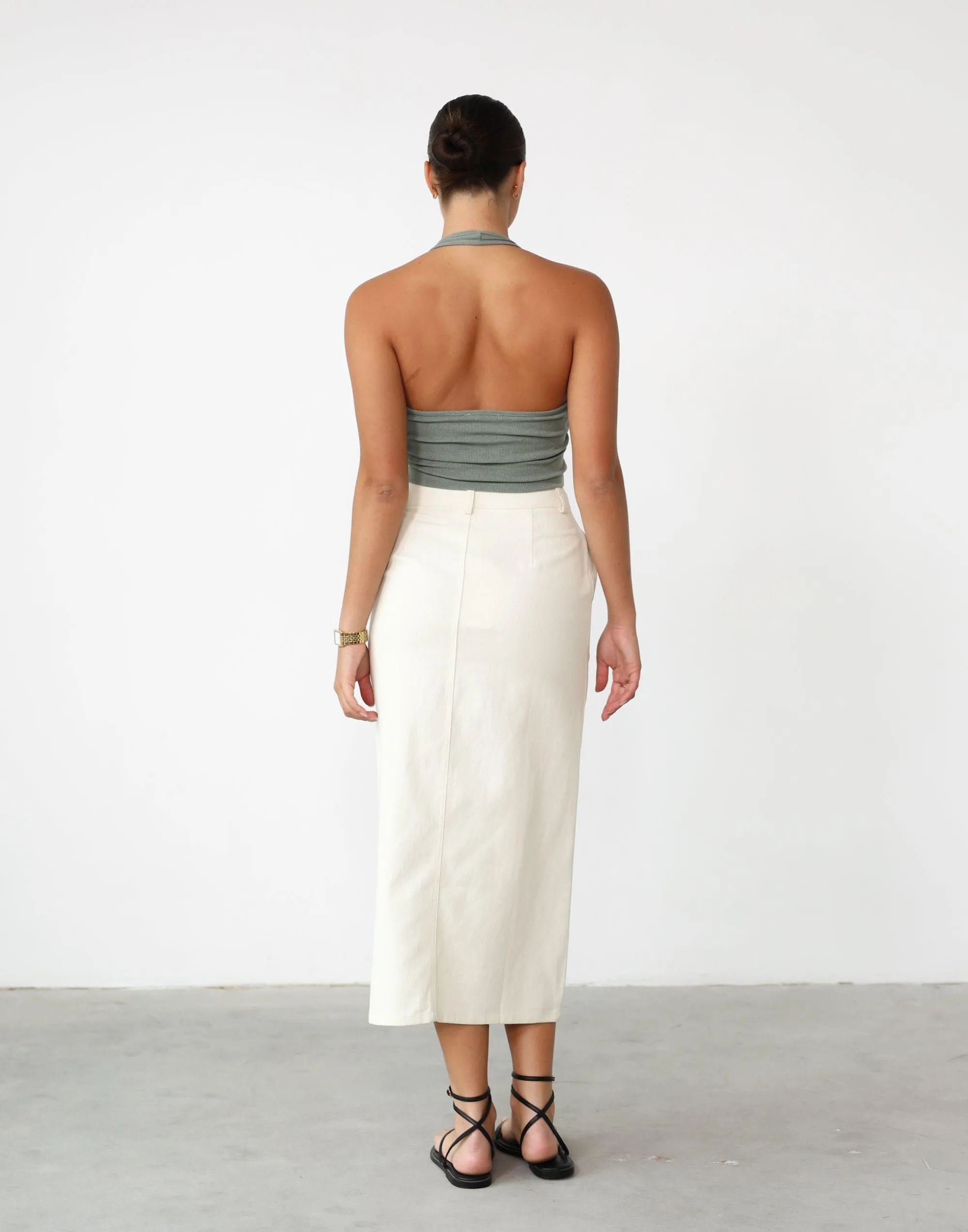 Eve Top (Olive) sold by Charcoal Clothing product image thumbnail 4