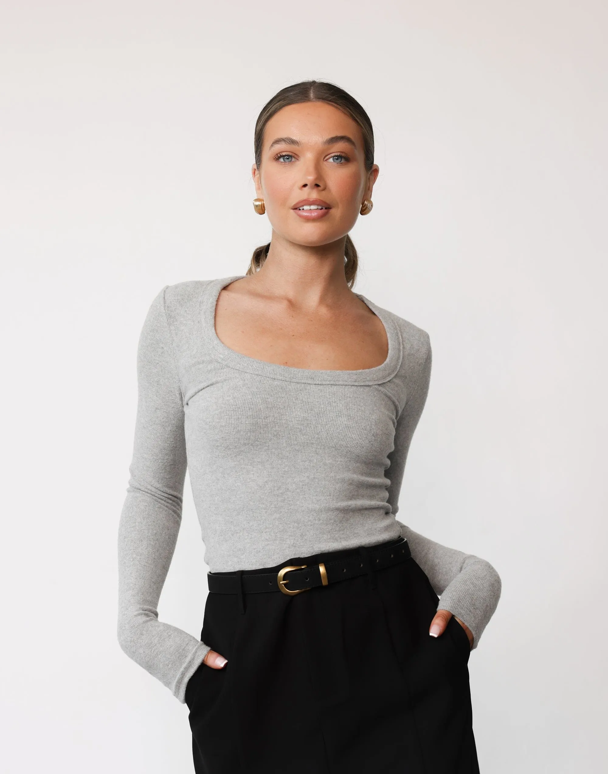 Brigitte Midi Skirt (Black) sold by Charcoal Clothing product image thumbnail 4