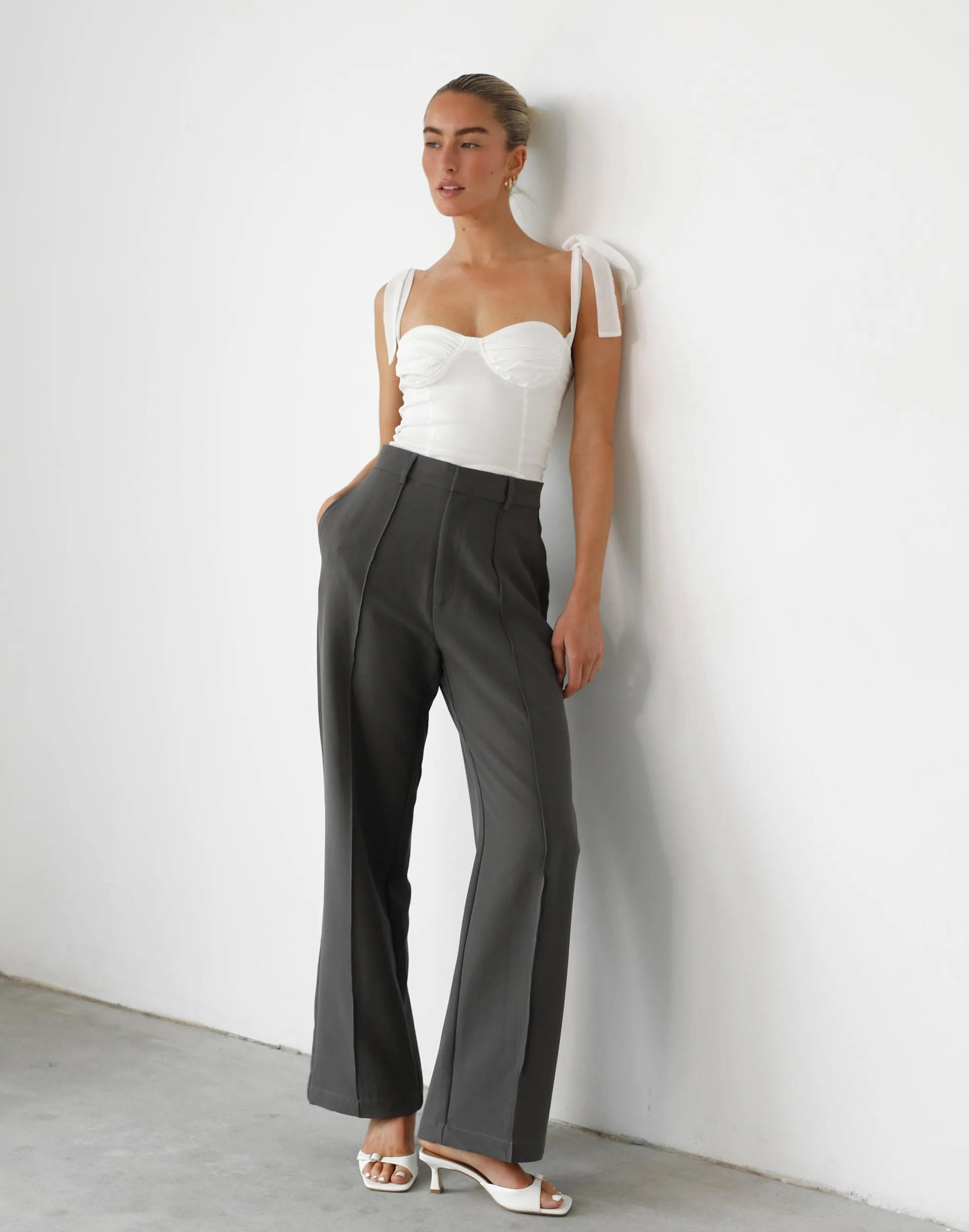 Colden Pants (Slate) sold by Charcoal Clothing
